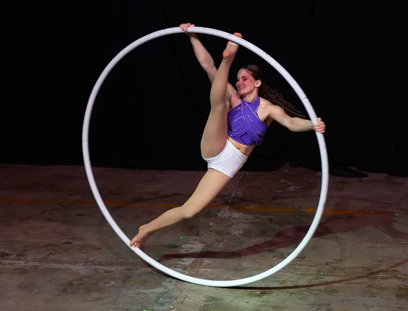 Paige Horil - Cyr Wheel Split Waltz 2